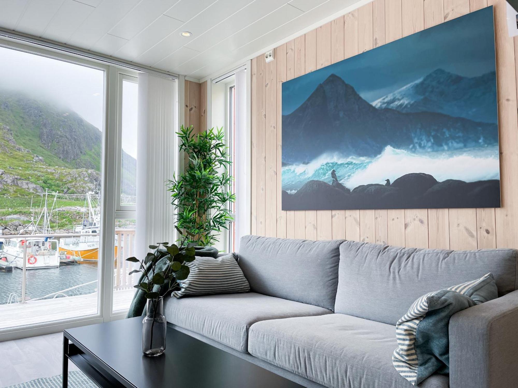 High Standard Lodge Ballstad Buitenkant foto