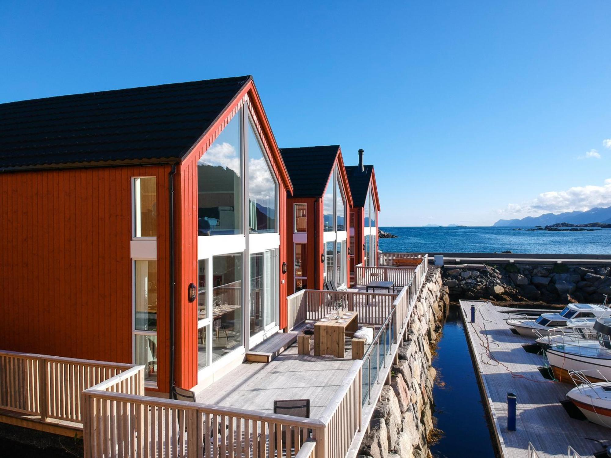 High Standard Lodge Ballstad Buitenkant foto