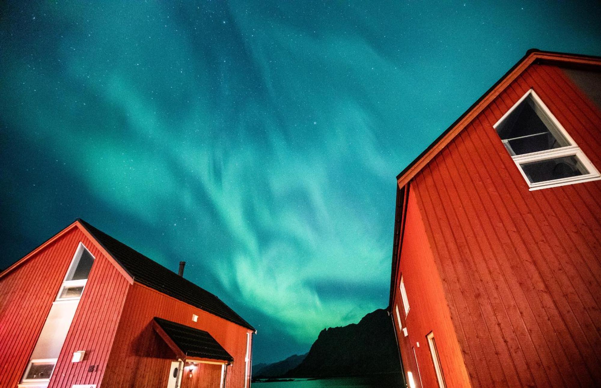 High Standard Lodge Ballstad Buitenkant foto